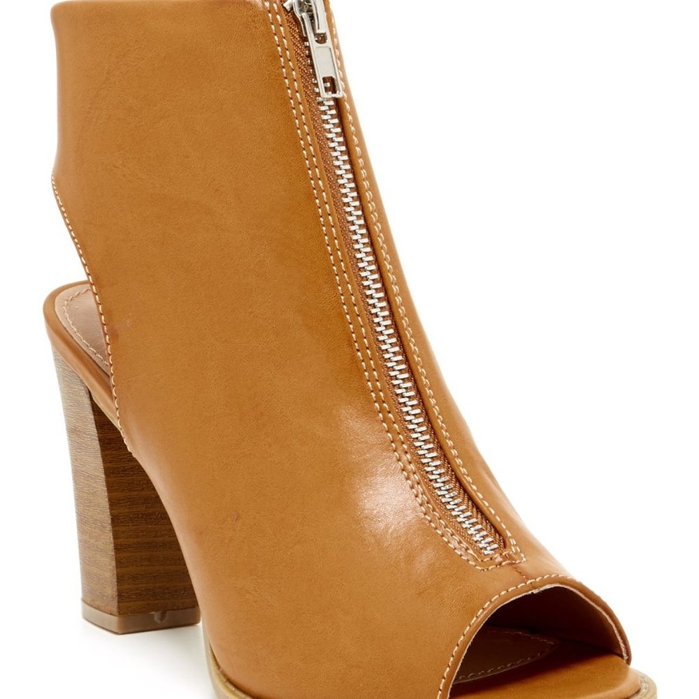 ❄️WINTER SALE PRICE $20❄️ Open Toe Ankle Booties